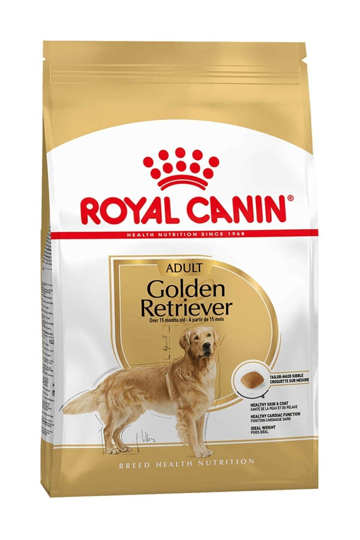 Royal Canin Golden Retriever Özel Irk Yetişkin Köpek Kuru Maması 12 kg