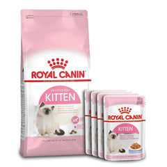 Royal Canin Kitten 36 Yavru Kedi Maması 4 kg 85 gr Kitten Jelly Yaş Mama Hediyeli 4 adet