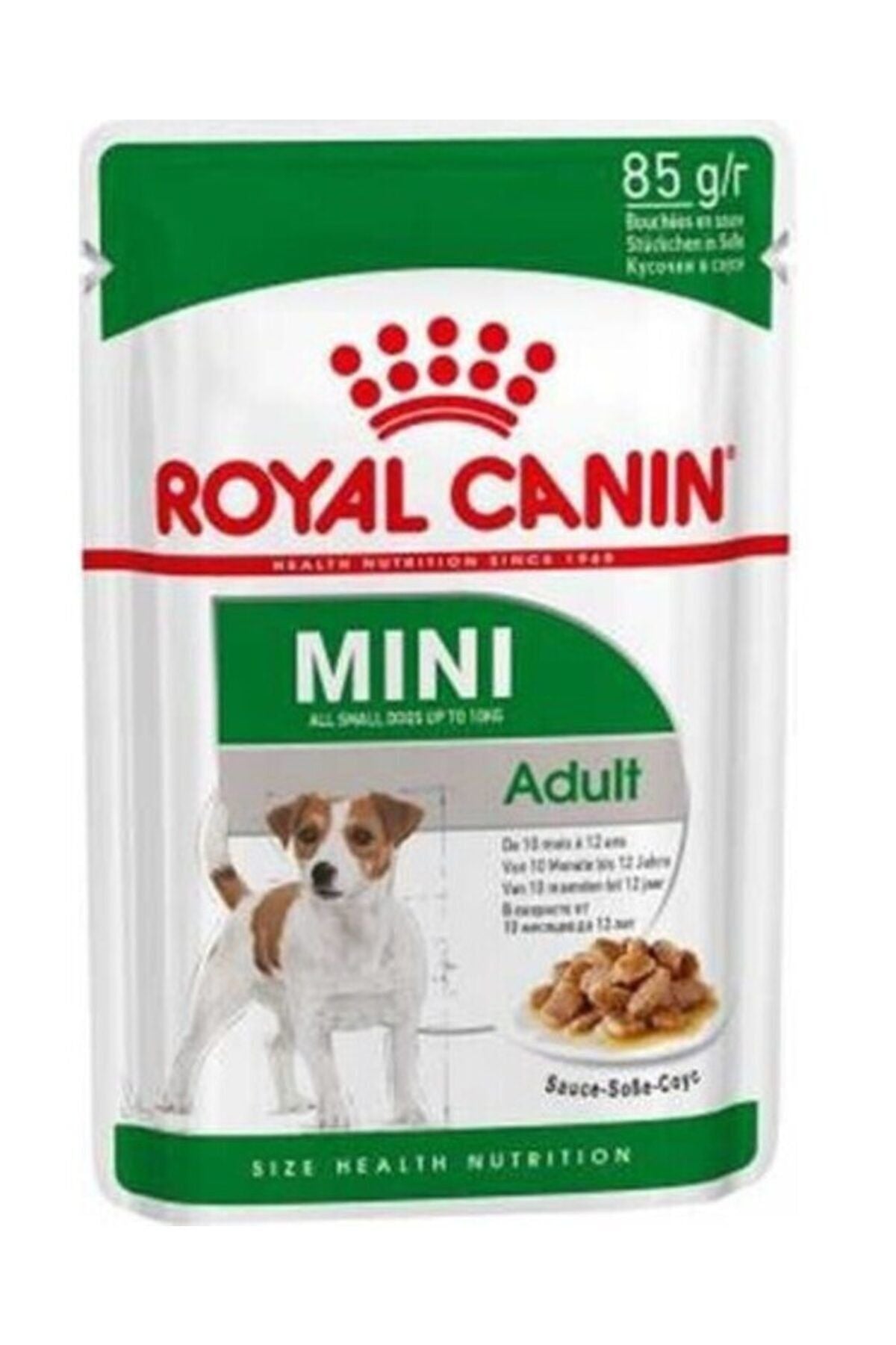 Royal Canin Mini Adult Mini Irk Yetişkin Köpek Yaş Maması 85 gr