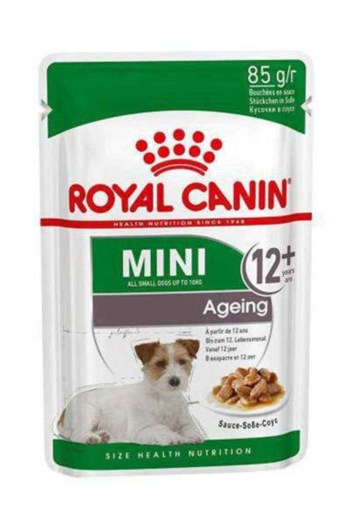 Royal Canin Mini Ageing +12 Yaş Üzeri Mini Irk Yaşlı Köpek Yaş Maması 85 gr