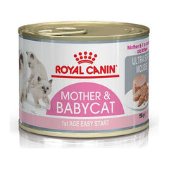 Royal Canin Mother& Babycat Anne ve Yavru Kediler için Konserve Yaş Kedi Maması 195 gr