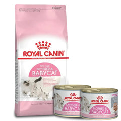 Royal Canin Mother & Babycat Yavru Kedi Maması 4 Kg 195 gr Mother & Babycat Konserve Mama Hediyeli 2 Adet