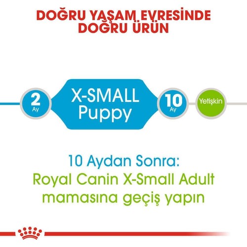 Royal Canin X-Small Mini Irk Yavru Köpek Kuru Maması 3 kg