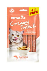 Royalist Creamy Somonlu Kedi Sıvı Ödül Maması 5X75 gr