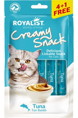 Royalist Creamy Tuna Ton balıklı Kedi Sıvı Ödül Maması 5X75 gr