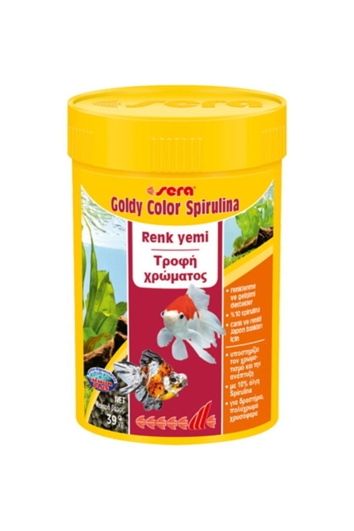 Sera Goldy Color Spirulina Nature Japon Balığı Yemi 100 ml