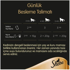 Sheba Hindili Yetişkin Kedi Yaş Maması 24 X 85 gr