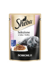 Sheba Somonlu Yetişkin Kedi Yaş Maması 85 gr