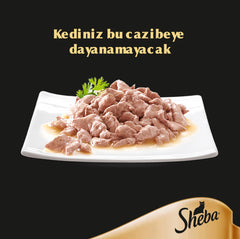 Sheba Tavuklu Yetişkin Kedi Yaş Maması 85 gr (12 Adet)