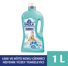 Sholk Leke ve Koku Giderici Köpek Hijyenik Yüzey Temizleyici 1 L