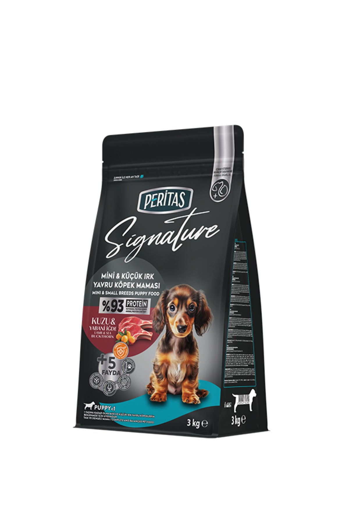 Signature Kuzulu Mini Irk Yavru Köpek Kuru Maması 3 kg