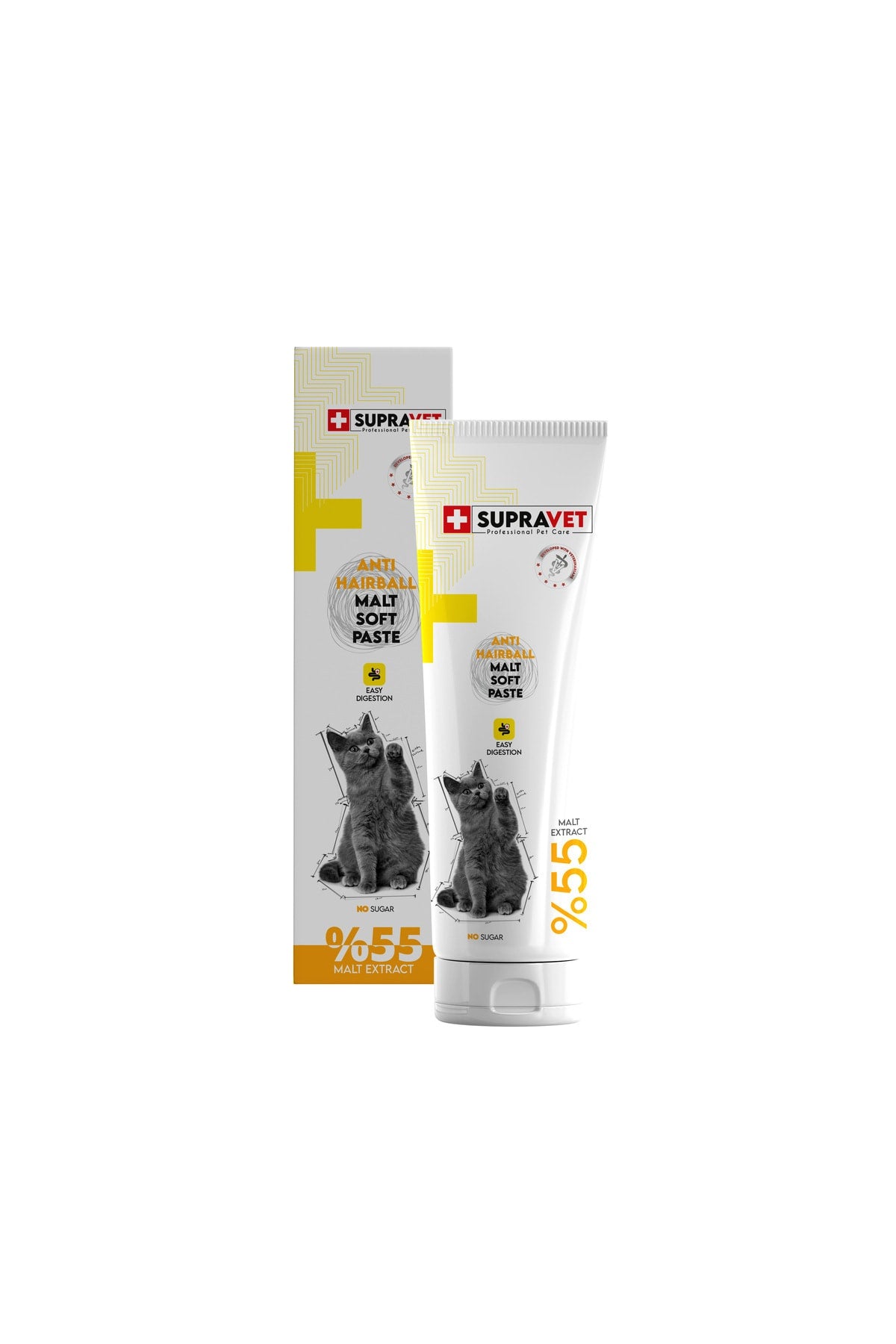 Supravet Anti Hairball Kediler Için Malt Macun 100 gr