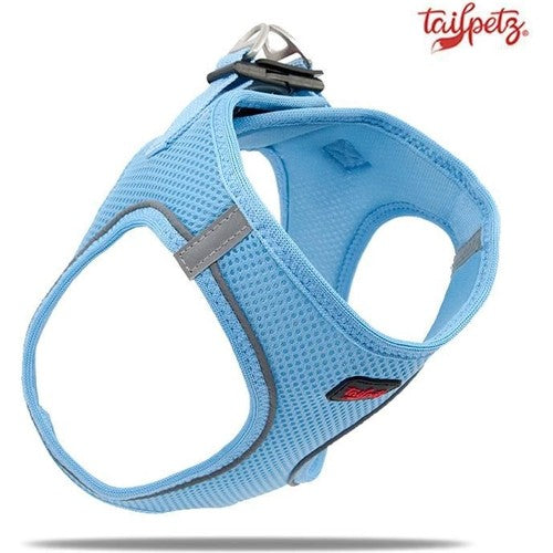 Tailpetz Air-Mesh Köpek Göğüs Tasması Mavi S