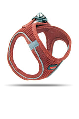 Tailpetz Air-Mesh Harness Köpek Göğüs Tasması Claret XS