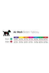 Tailpetz Air-Mesh Harness Köpek Göğüs Tasması Claret XS