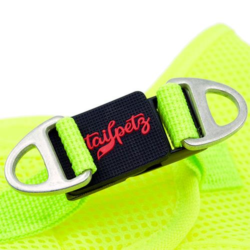 Tailpetz Air-Mesh Harness Köpek Göğüs Tasması Neon Sarı L