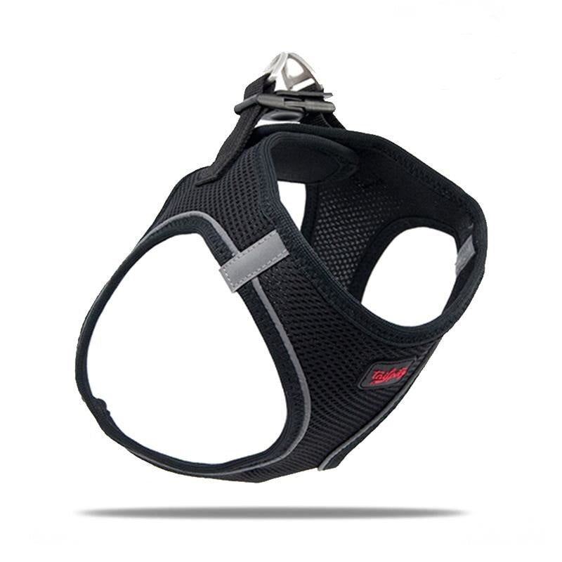 Tailpetz Air-Mesh Harness Köpek Göğüs Tasması Siyah S