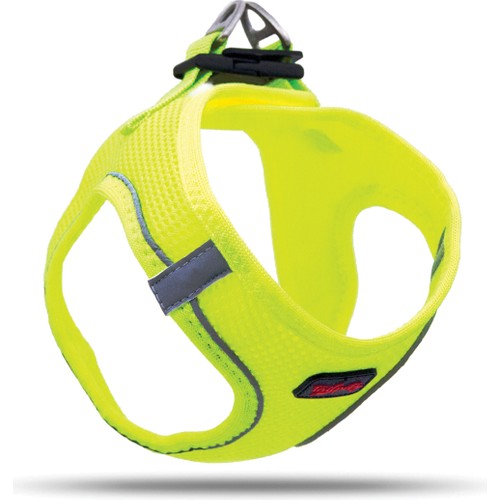 Tailpetz Air-Mesh Harness Köpek Göğüs Tasması Neon Sarı XS