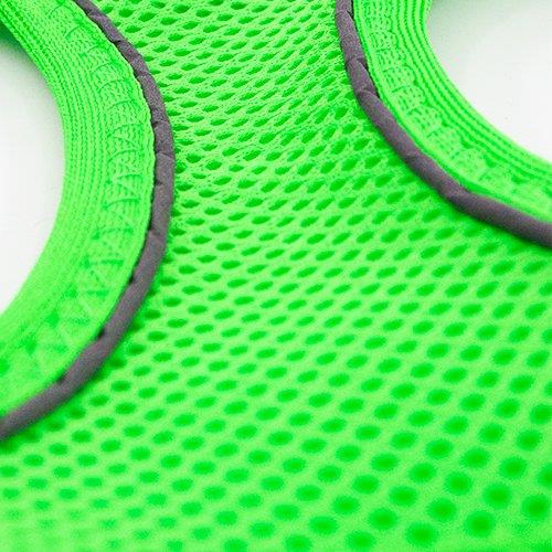 Tailpetz Air-Mesh Harness Köpek Göğüs Tasması Neon Yeşil XS