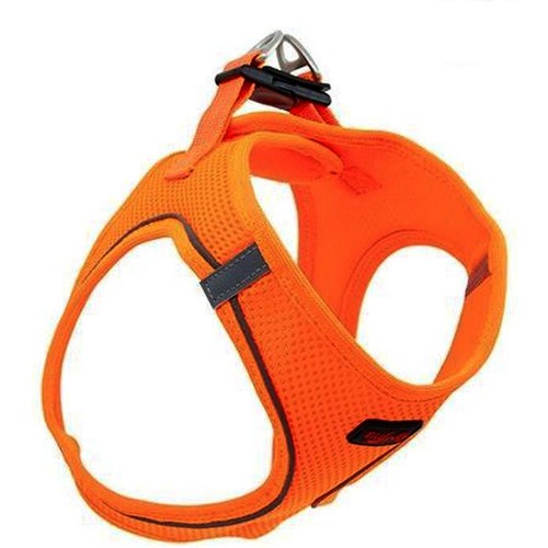 Tailpetz Air-Mesh Harness Köpek Göğüs Tasması Neon Turuncu XS