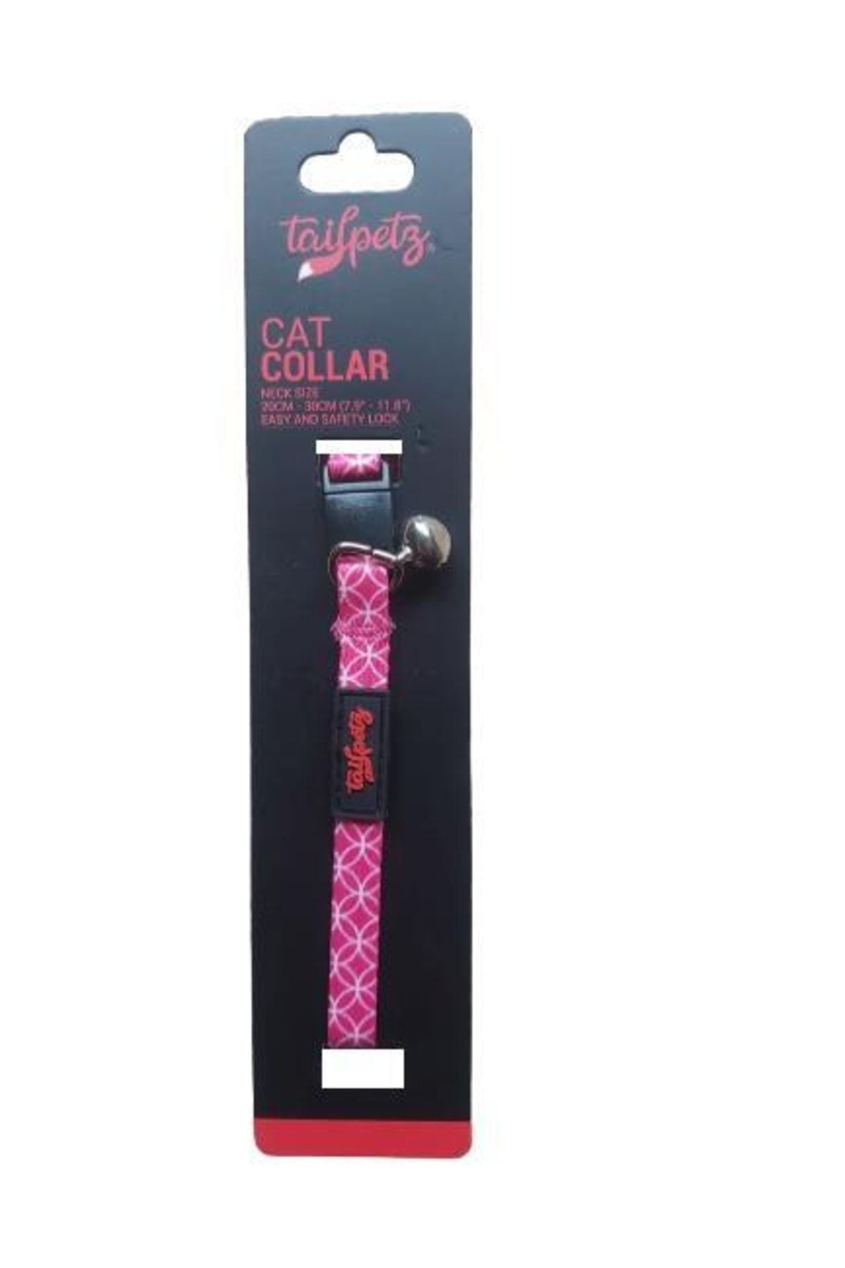 Tailpetz Cat Collar Easy & Safety Lock Kedi Boyun Tasması Tile