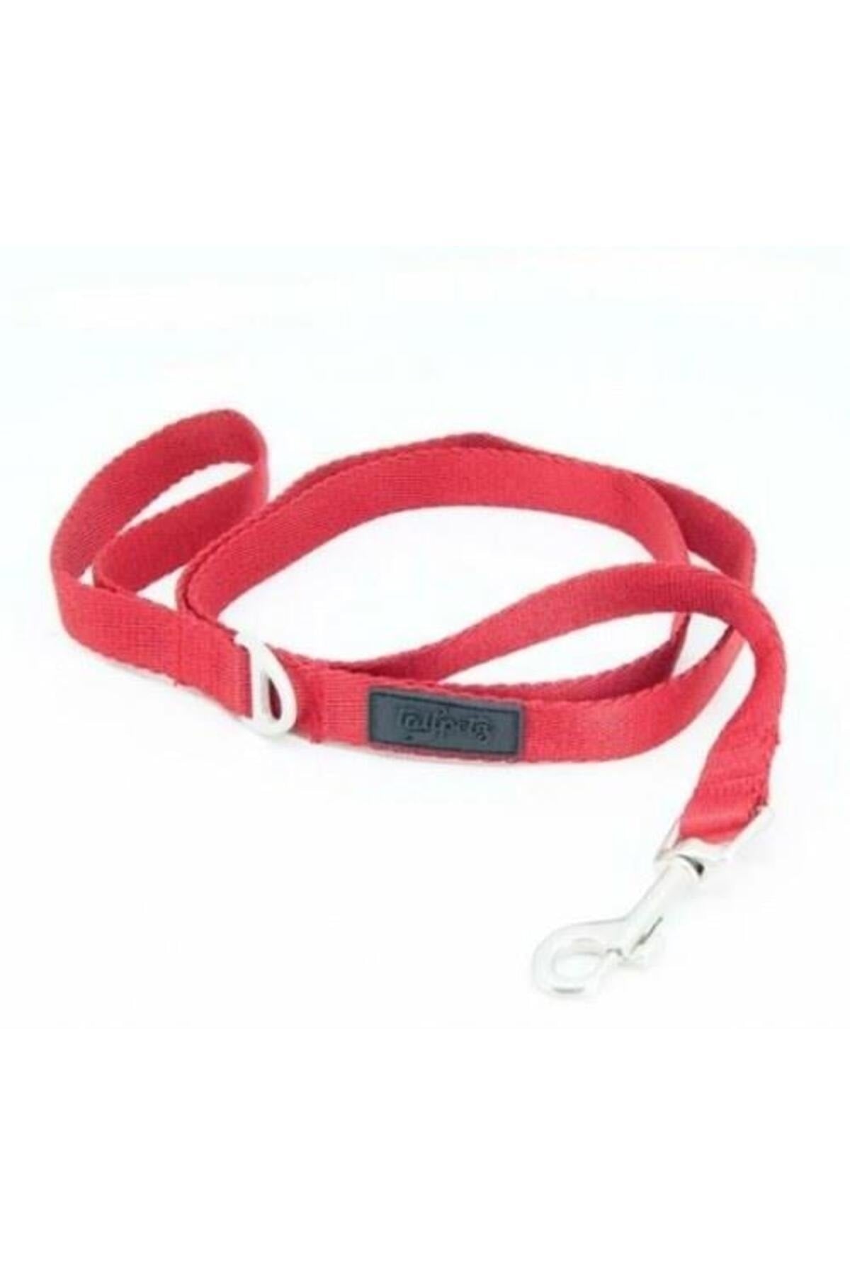 Tailpetz Match Gezdirme Kayışı Leash Red