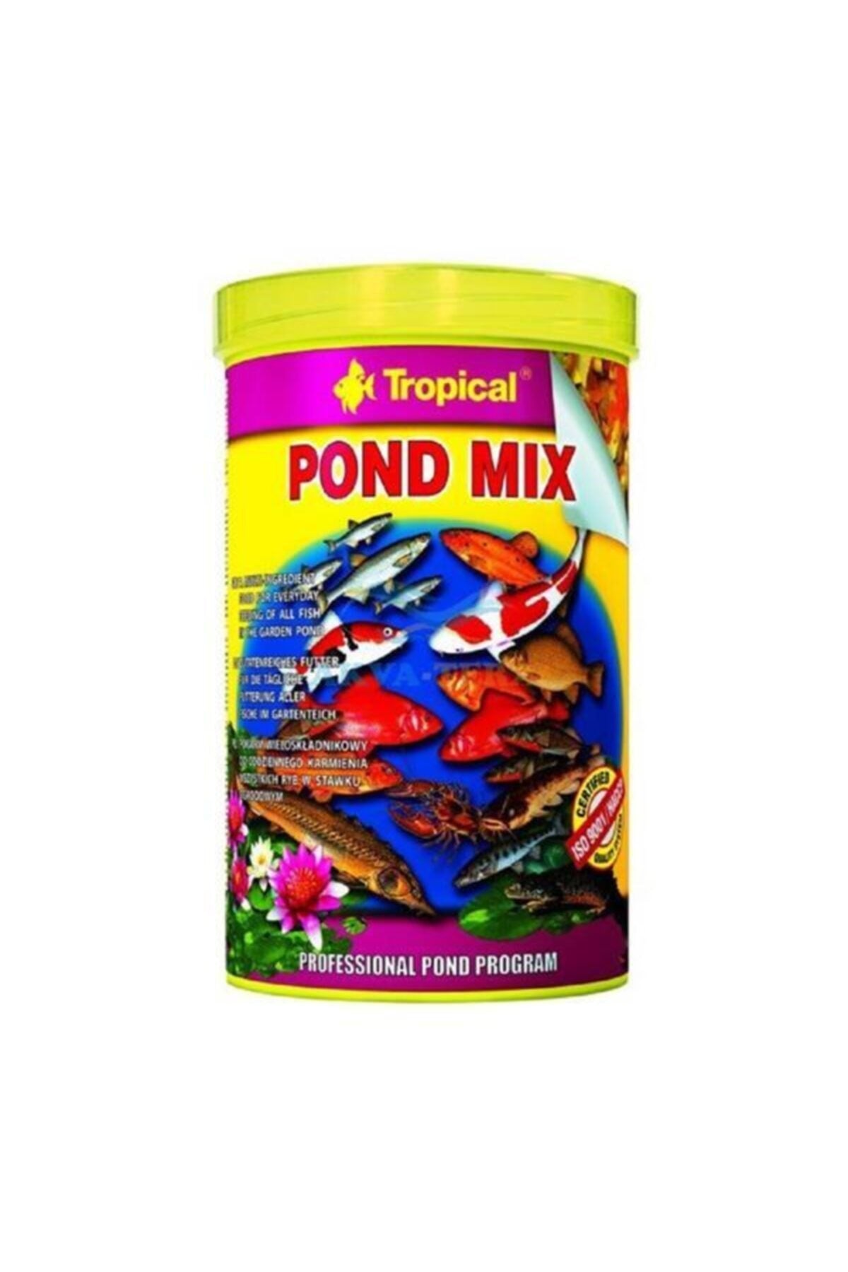 Tropical Pond Mix Balık Yemi 1000 ml/160 gr
