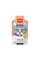 Wanpy Somonlu ve Ton Balıklı Yetişkin Kedi Sıvı Ödül Çorbası 50 gr