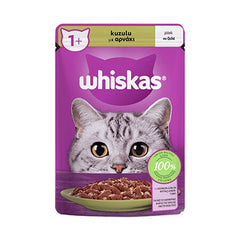 Whiskas Kuzu Etli Yetişkin Kedi Yaş Maması 28X85 gr