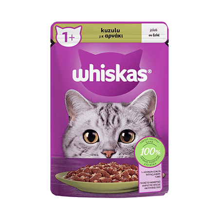 Whiskas Kuzu Etli Yetişkin Kedi Yaş Maması 85 gr