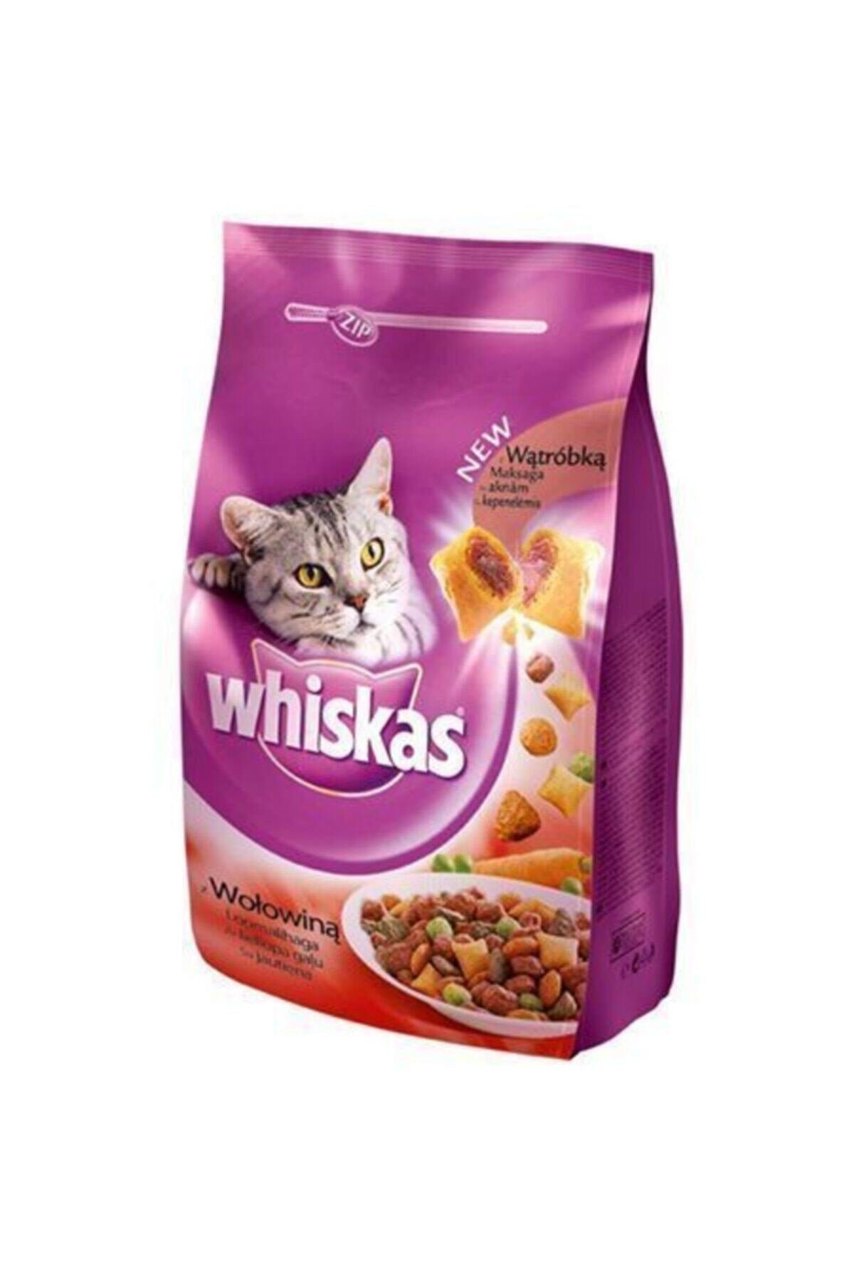 Whiskas Sığır Etli Yetişkin Kedi Kuru Maması 1,4 kg