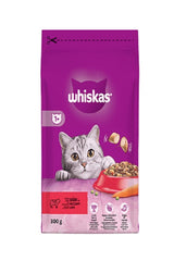 Whiskas Sığır Etli Yetişkin Kedi Kuru Maması 300 gr (Yeni)