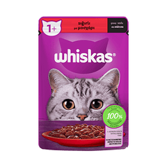 Whiskas Sığır Etli Yetişkin Kedi Yaş Maması 85 gr