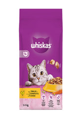 Whiskas Tavuklu Yetişkin Kedi Kuru Maması 1,4 kg