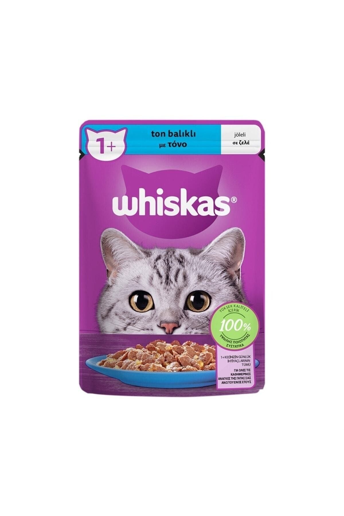 Whiskas Ton Balıklı Yetişkin Kedi Yaş Maması 85 gr (Yeni)